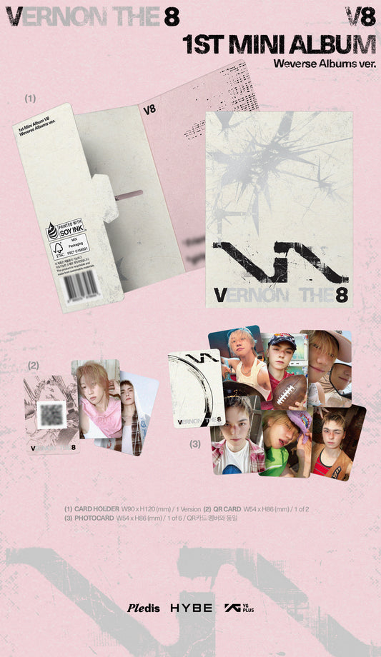 [SEVENTEEN] V8 (Weverse Albums ver.)