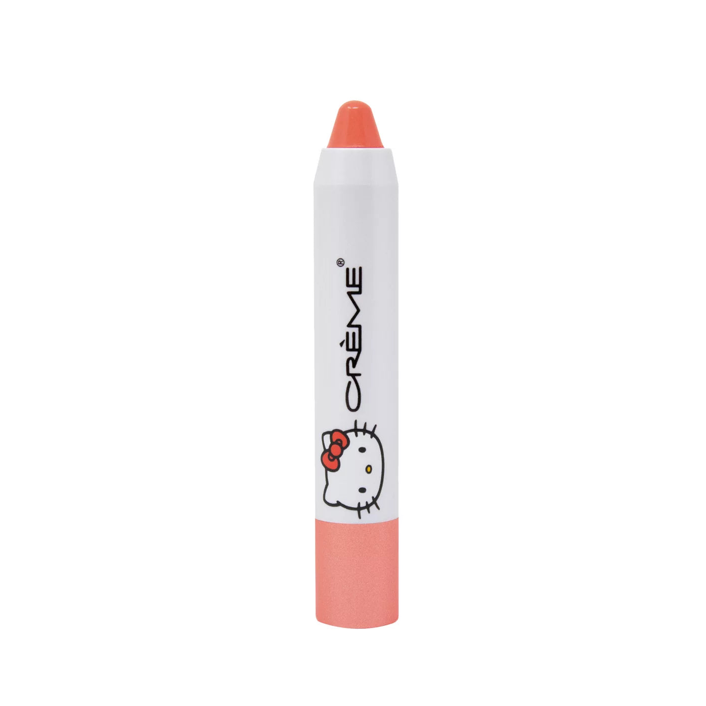 [The Crème Shop] Hello Kitty | Hello Lippy Moisturizing Tinted Lip Balm (Peach Pout)