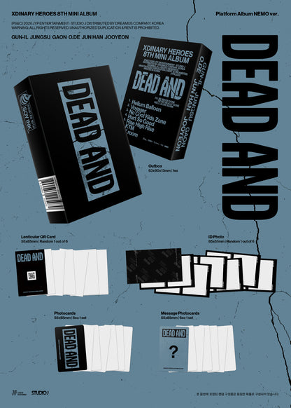 [Xdinary Heroes] DEAD AND (Platform Ver.)