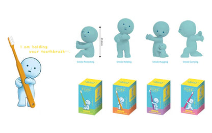 Smiski Glow In the Dark Toothbrush Stand