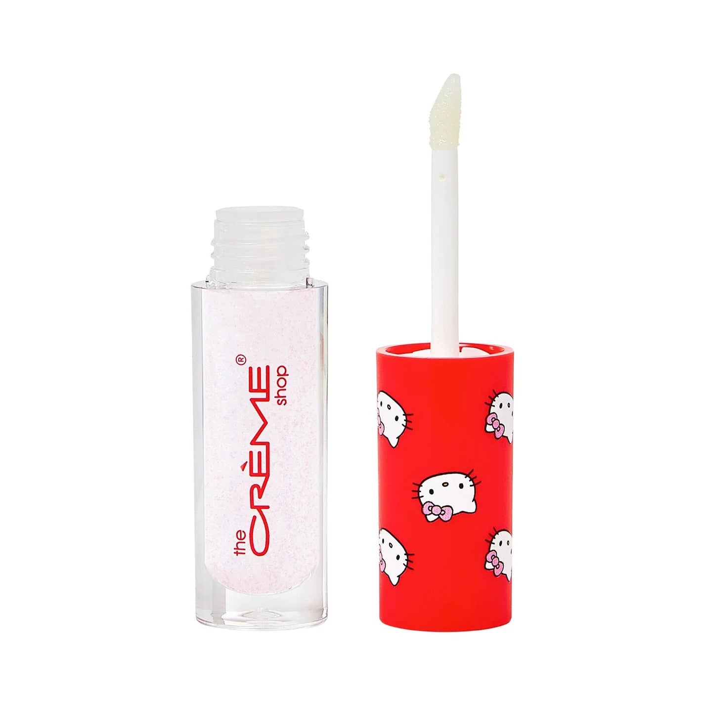 [The Crème Shop] Hello Kitty | Kawaii Kiss Shimmer Lip Oil - WATERMELON