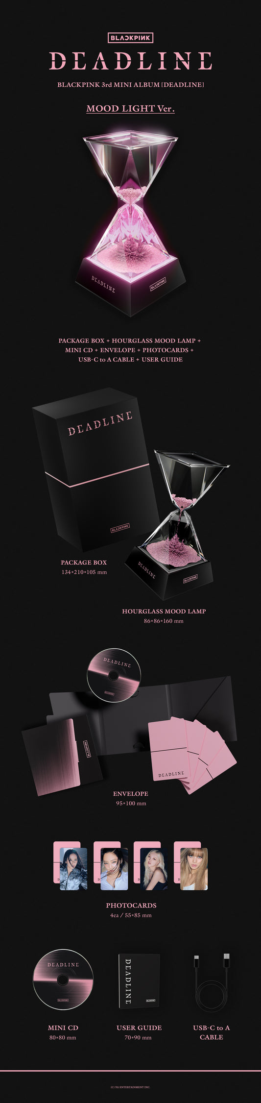 [BLACKPINK] DEADLINE (MOOD LIGHT Ver.)