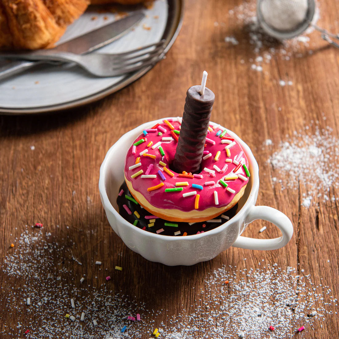 Doughnut Candle