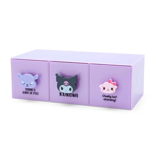 Sanrio Mini Drawers Case - Kuromi