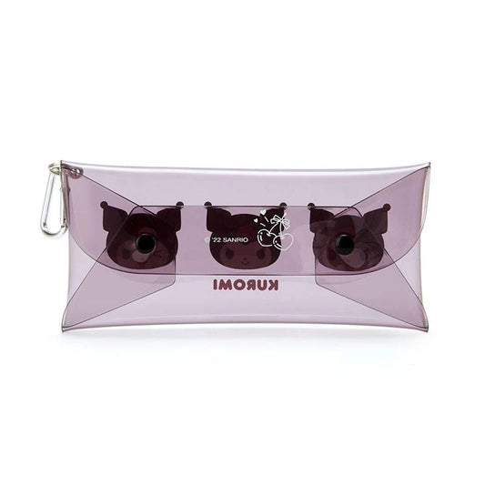Sanrio Clear Accessory Pouch - Kuromi