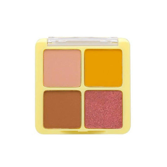 [The Crème Shop] Cinnamoroll | Sunshine Day One On The Go Quad Eyeshadow Palette