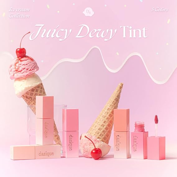 [Dasique] Juicy Dewy Tint (08 Papaya Milk)