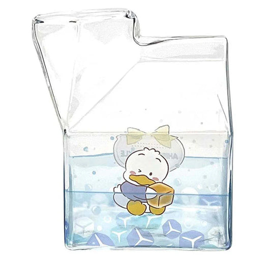 Sanrio Milk Carton Shaped Cup - Ahiru no Pekkle