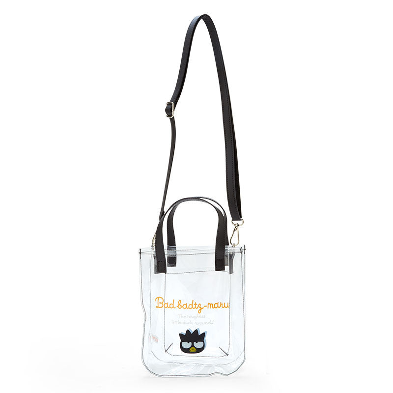 Clear Handbag with Shoulder Strap Bad Badtz Maru Sanrio