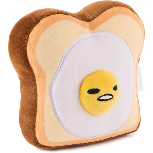 GUND Sanrio Gudetama The Lazy Egg Stuffed Animal, Egg Toast Plush Toy