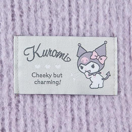 Sanrio Soft Touch Basic Muffler - Kuromi
