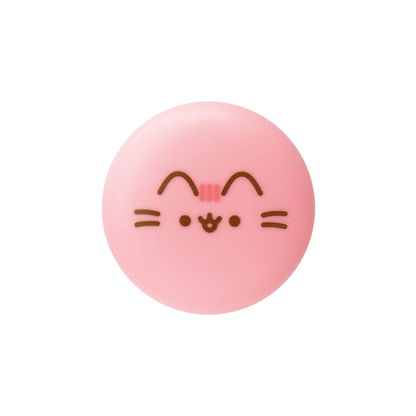 [The Crème Shop] Pusheen | Moisture Remedy Macaron Lip Balm (Strawberry Dream)