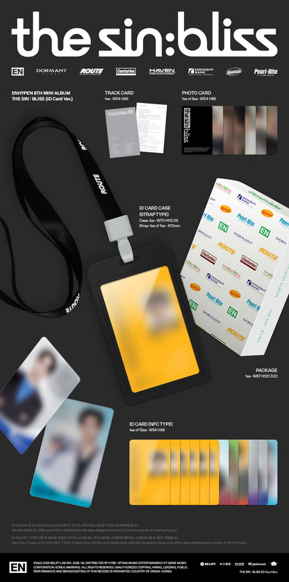 [ENHYPEN] THE SIN : BLISS (ID Card Ver.)