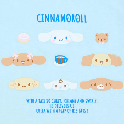 Sanrio Kids T-Shirt Cinnamoroll Blue