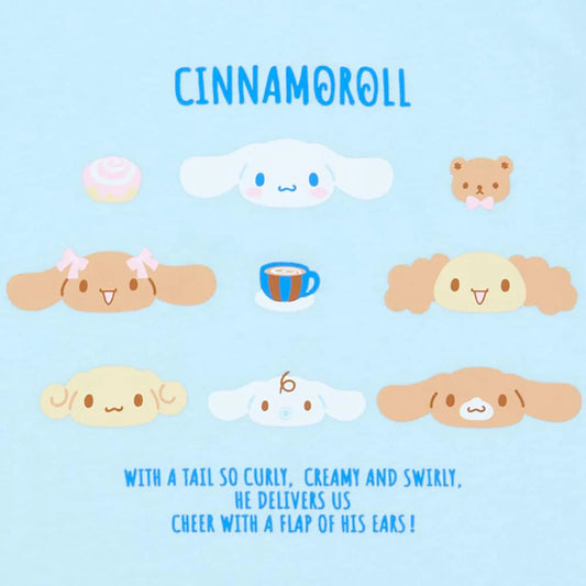 Sanrio Kids T-Shirt Cinnamoroll Blue