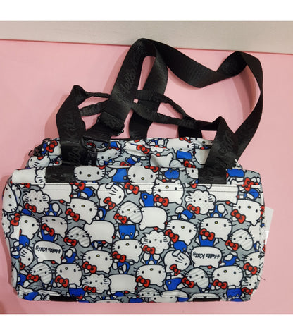Hello Kitty Boston Bag Black Pose Collection