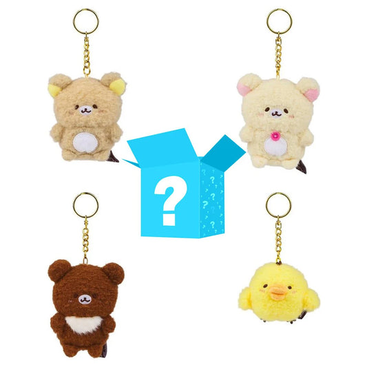 San-X Rilakkuma Honyagurumies 4" Plush Keychain Blind Box
