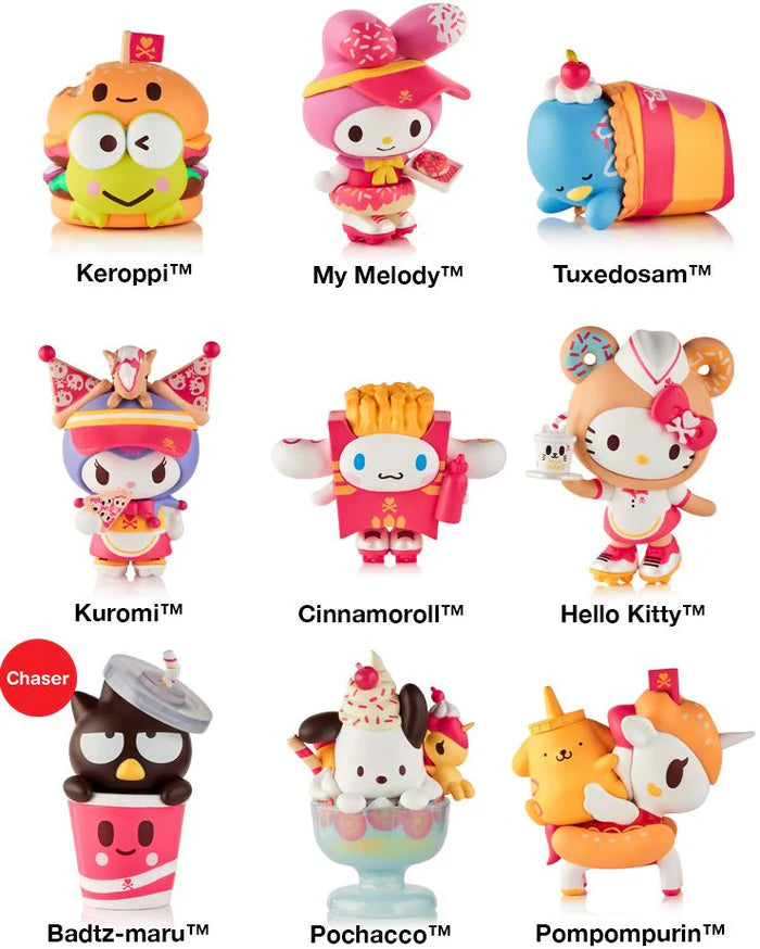 Tokidoki x Hello Kitty and Friends Fast Food