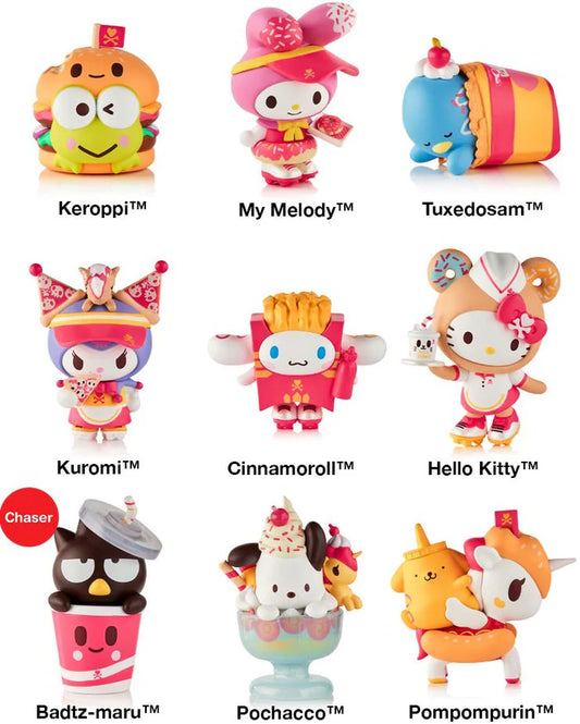Tokidoki x Hello Kitty and Friends Fast Food