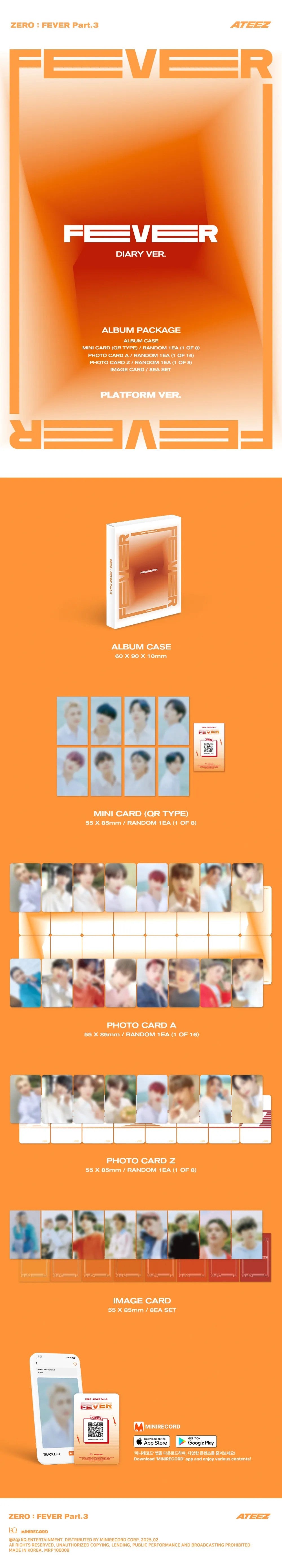 [ATEEZ] ZERO : FEVER Part.3 (PLATFORM VER.)