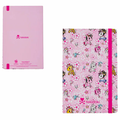 Tokidoki Perfect Bound Wood Free Paper Notebook - Sakura Pink