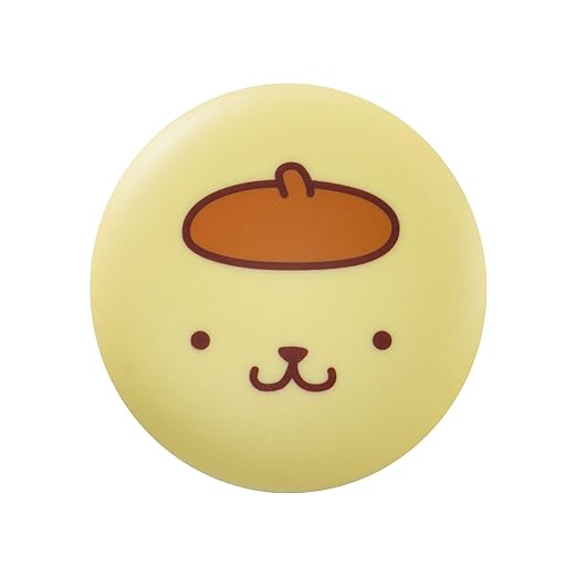 [The Crème Shop] Pompompurin | Macaron Lip Balm (Caramel Pudding)
