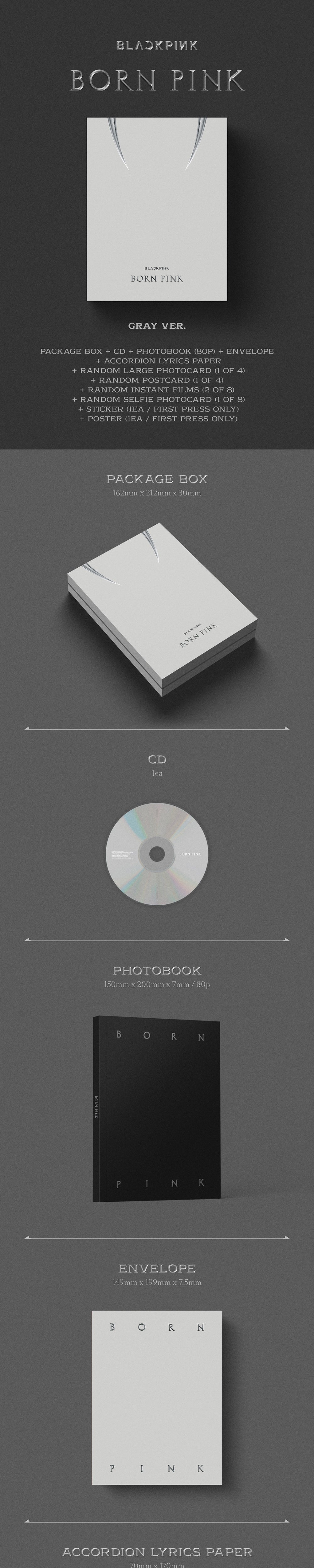 [BLACKPINK] BORN PINK (BOX SET)