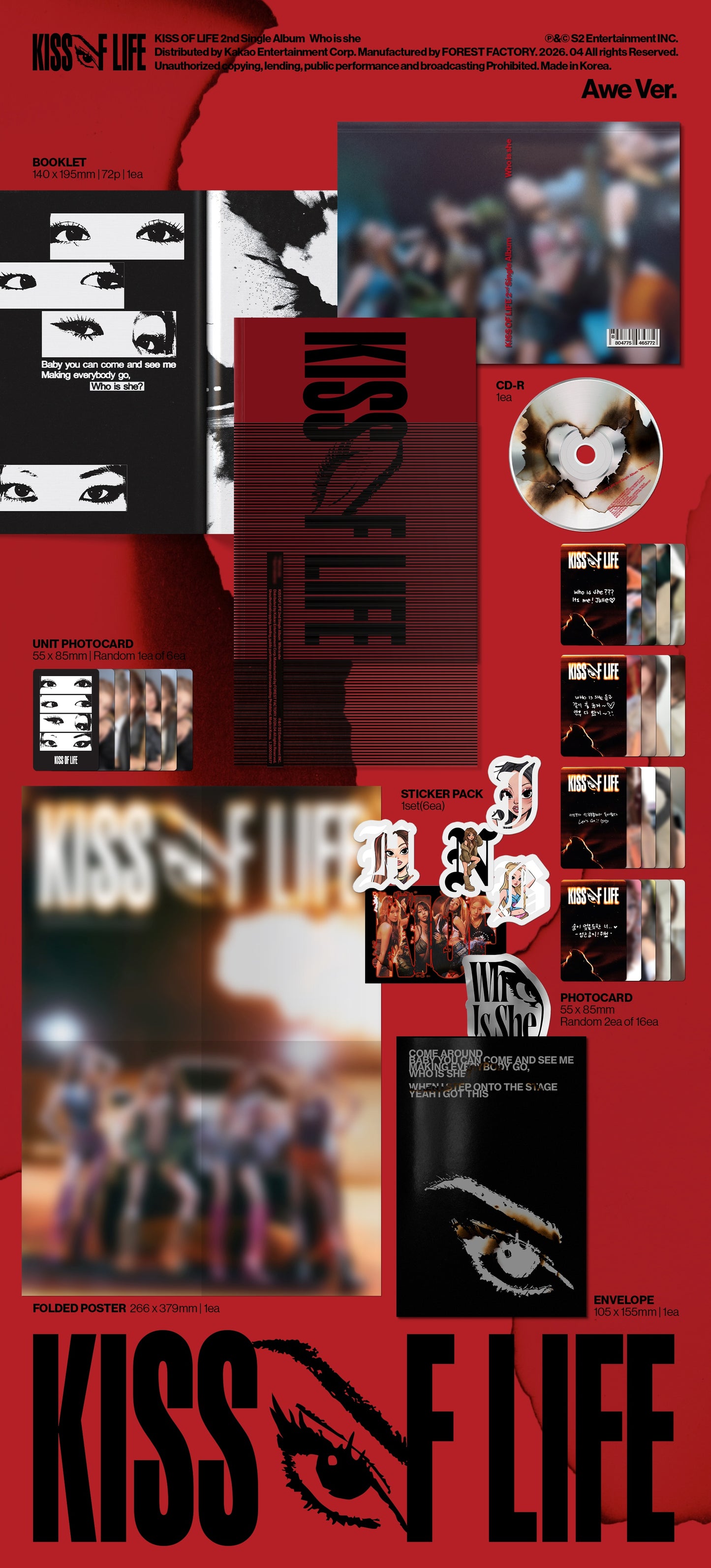 [KISS OF LIFE] \Who is she (Awe Ver.)