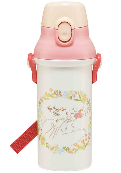 Totoro Plastic Water Bottle - Totoro and Mei