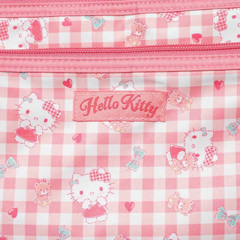 Hello Kitty Gingham Crossbody Purse
