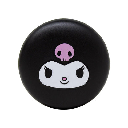 [The Crème Shop] Kuromi | Macaron Lip Balm (Raspberry Cream Puff)