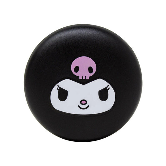 [The Crème Shop] Kuromi | Macaron Lip Balm (Raspberry Cream Puff)