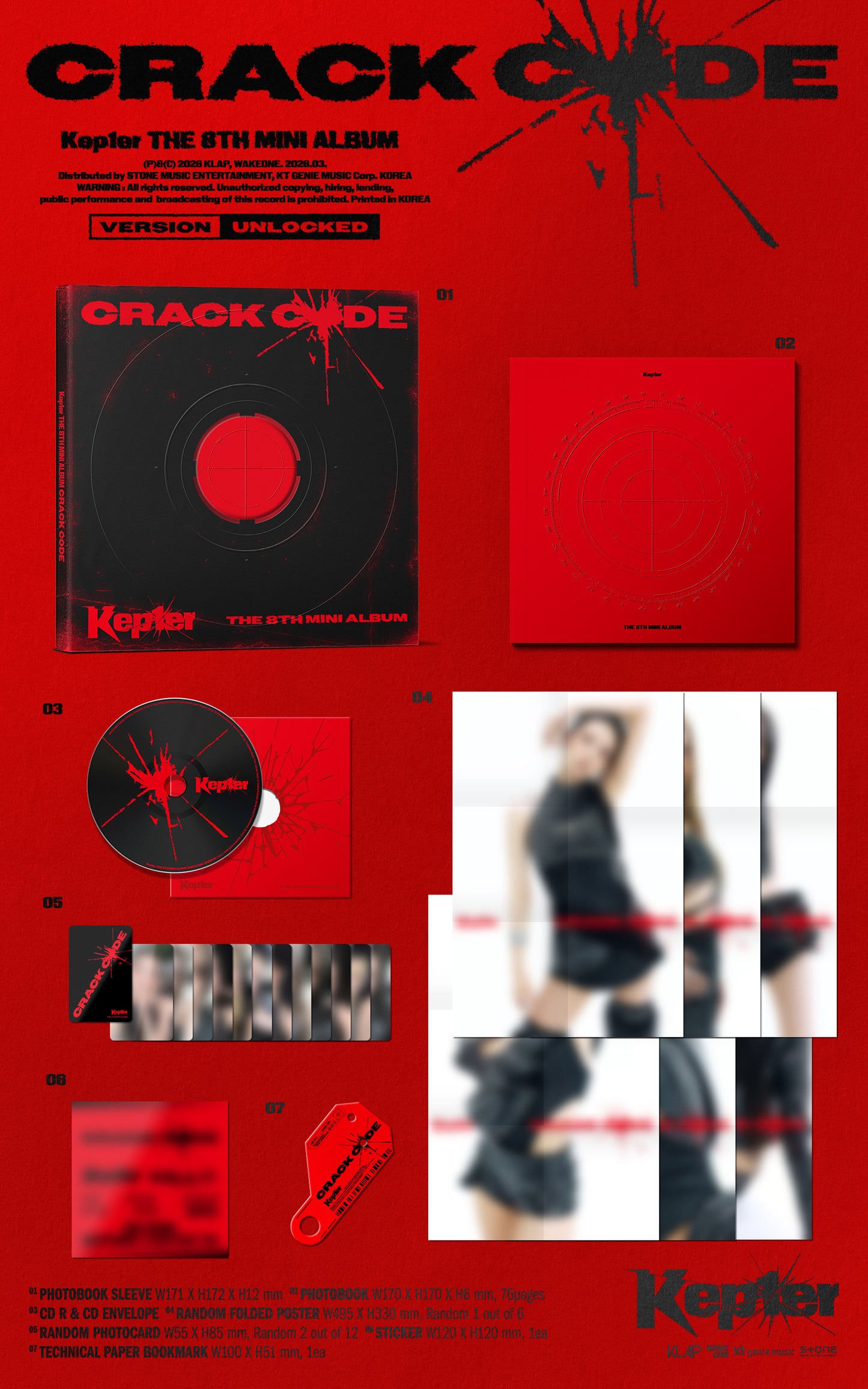 [Kep1er] CRACK CODE (LOCKED ver.  UNLOCKED ver.)