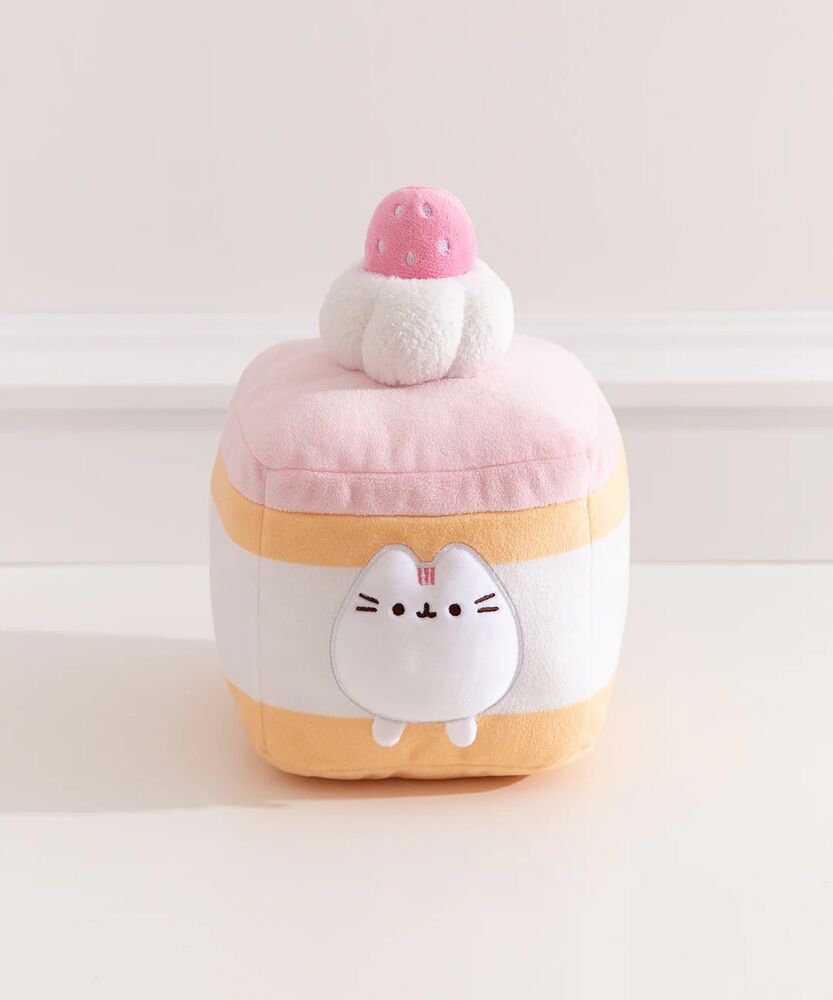 Pusheen Plush 19cm Squisheen Sweets Strawberry Spongecake