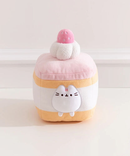 Pusheen Plush 19cm Squisheen Sweets Strawberry Spongecake