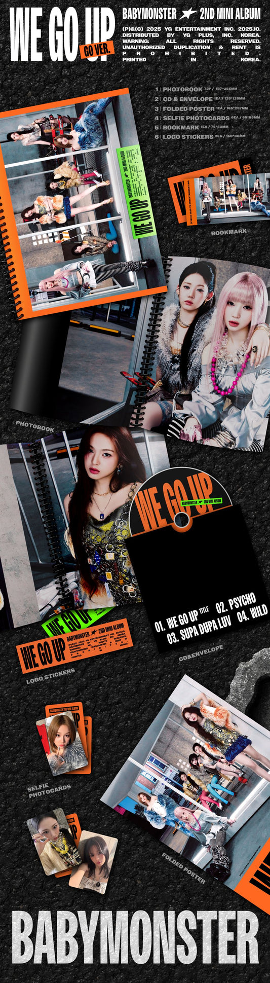 [BABYMONSTER] WE GO UP (GO Ver.)