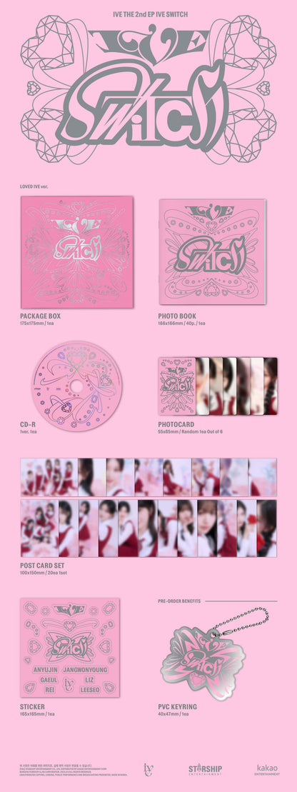 [IVE] IVE SWITCH (ON ver. / OFF ver. / SPIN-OFF ver. / LOVED IVE ver.)