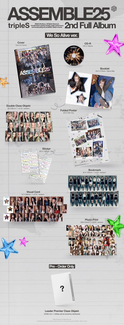[tripleS] ASSEMBLE25 (Are You Alive ver. / We So Alive ver.)