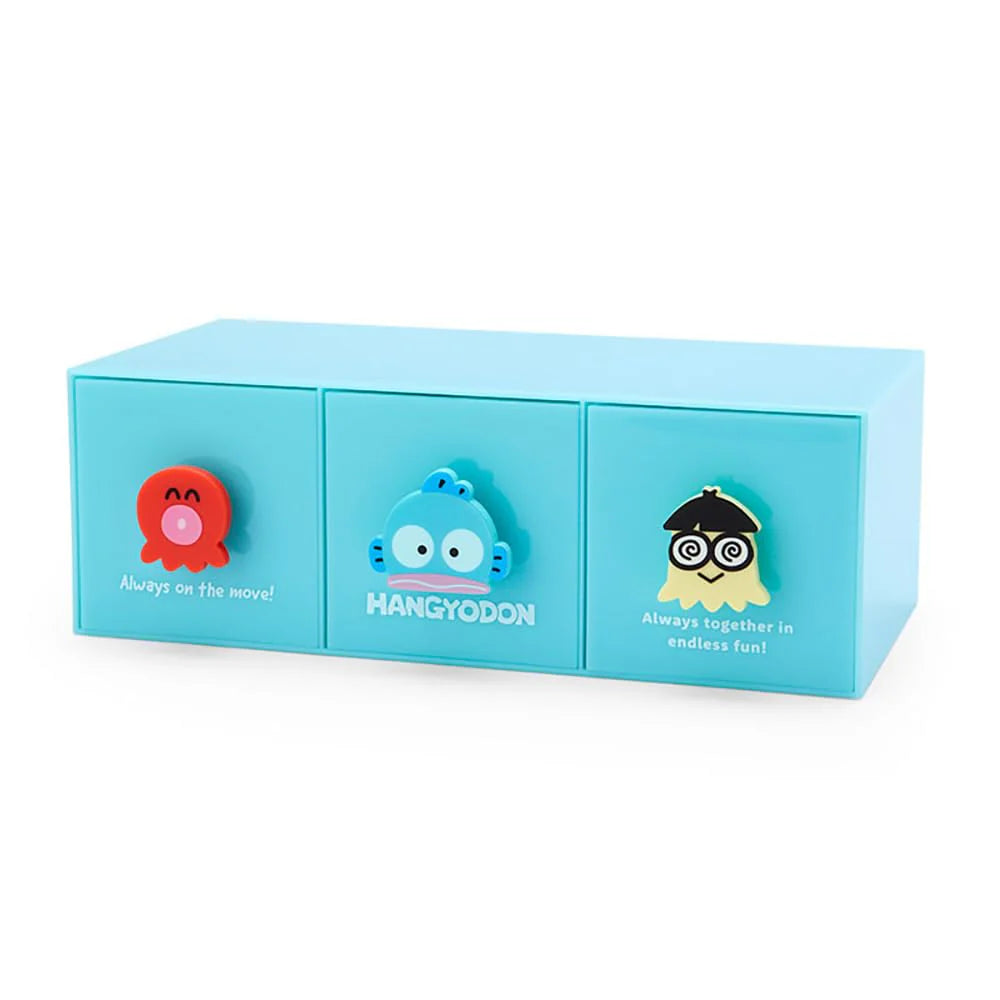 Sanrio Mini Drawers Case - Hangyodon