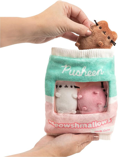 Pusheen Meowshmallows Bag of Treats with Removable Mini Plush