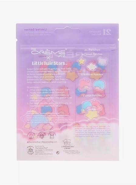 [The Crème Shop] Little Twin Stars Angel Baby Skin Hydrocolloid Blemish Patches