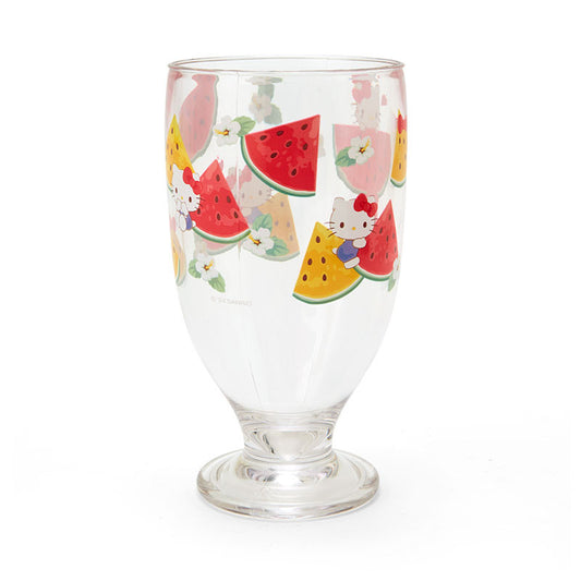 Sanrio Drinking Glass Hello Kitty