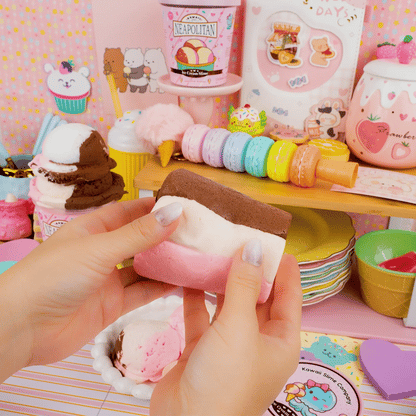Neapolitan Scented Ice Cream Pint Slime