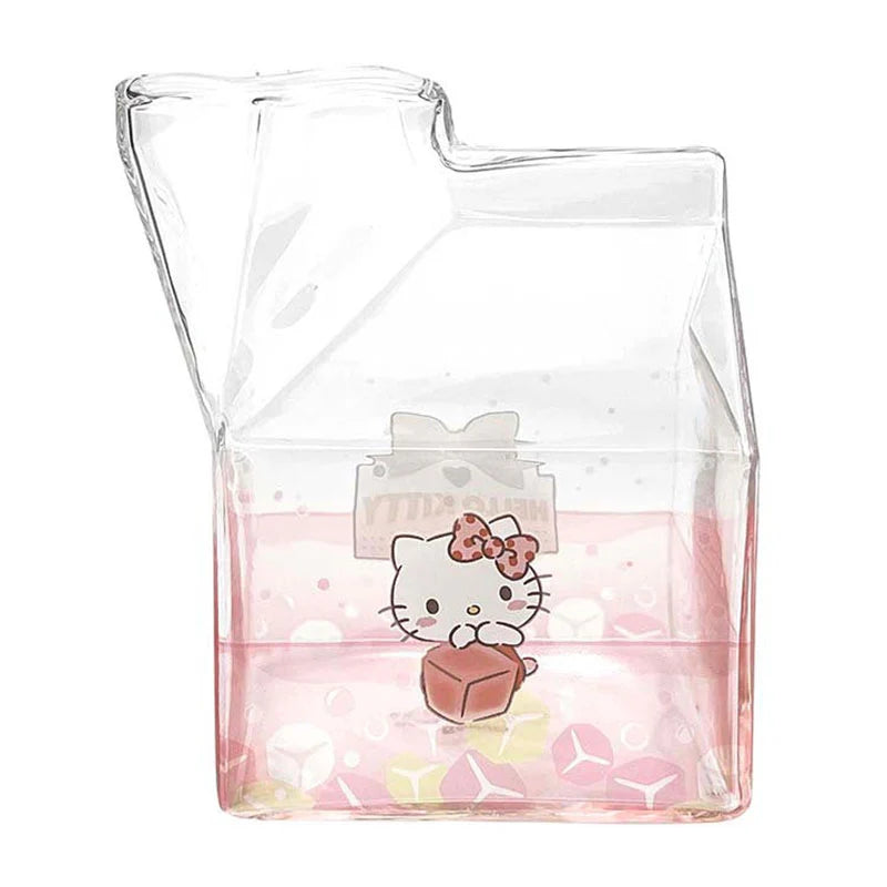Sanrio Milk Carton Shaped Cup - Hello Kitty