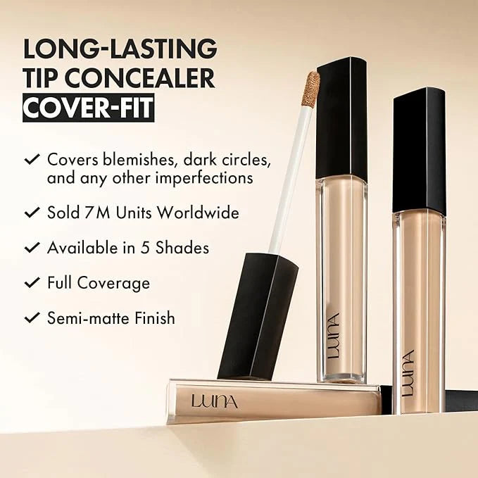 [LUNA] Long Lasting Concealer (0.5 Porcelain)