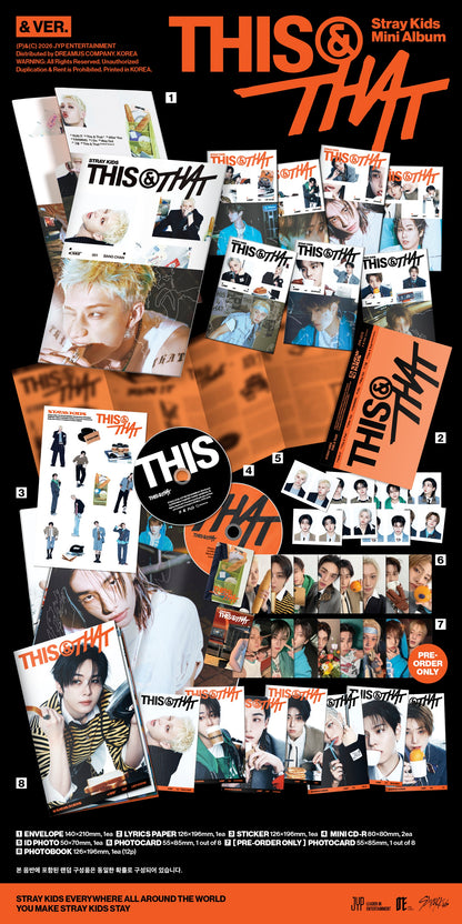 [Stray Kids] THIS & THAT (& VER.)