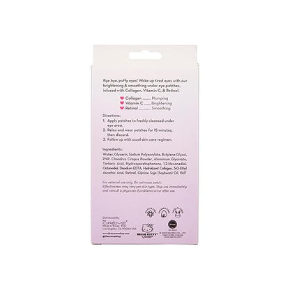 [The Crème Shop] Hello Kitty Bye Bye Puffy Eyes Under Eye Patches