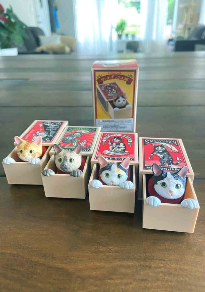 Clever Idiots Inc. Cat Peek Matchbox Collection 1Pc Random Blind Box