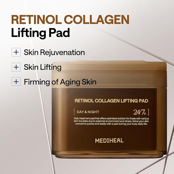[MEDIHEAL] Retinol Collagen Lifting Toner Pads 100pads