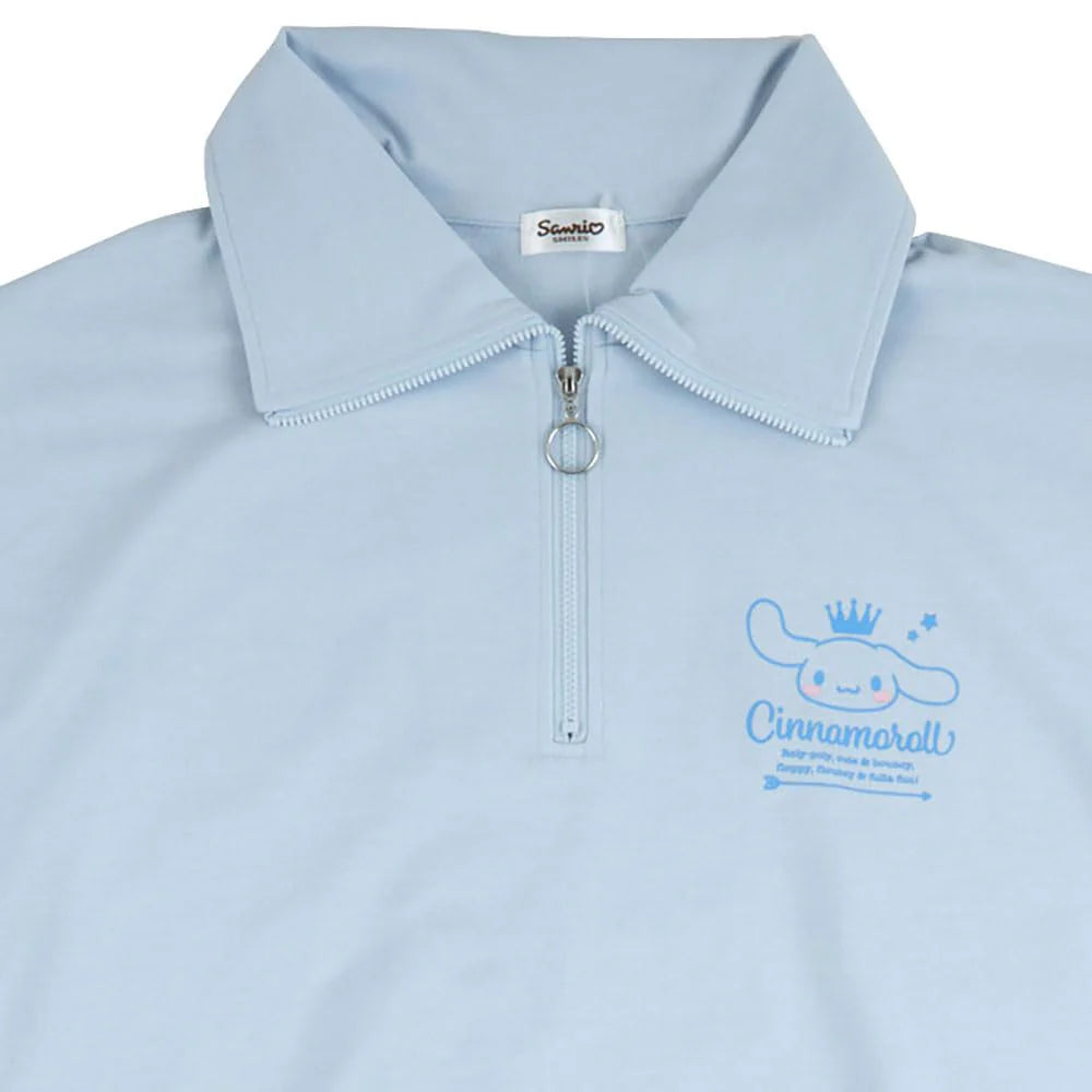 Sanrio Cinnamoroll Half-Zip Sweatshirt
